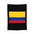 thumbnail image 1 of Manta de franela con la bandera de Colombia, elegante edredón para una siesta, edredón de invierno para las cuatro estaciones, antimicrobiano, con control de olores, ligero y antiestático, unisex, 60, 1 of 5