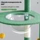 thumbnail image 4 of Árbol para Gatos, Trepador para Gatos de Interior en Forma de Cactus con 4 Postes de Yute Antideslizantes, 1Hamaca, Mega Cueva del Gato, Escalera de Escalada, 2 Plataformas, Apto para Condominios, 4 of 7