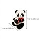 thumbnail image 2 of 1 Uds. Muñeco Panda de peluche, 2 of 3