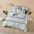 thumbnail image 1 of Chica Blue Cover Set By Linen House, 1 of 4