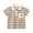Model B Orange Stripes, variant on FLMEI 2-12T Kids Teen T-Shirt Striped Tees for Boys,Toddler Short Sleeve Pullover TShirt Boys Lapel Pullover Shirt