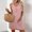 *Pink, variant on ClodeEU Women's Round Neck Sleeveless Button Cute Mini Dress,Casual Loose Summer Sundress Pink,Women's Plus L