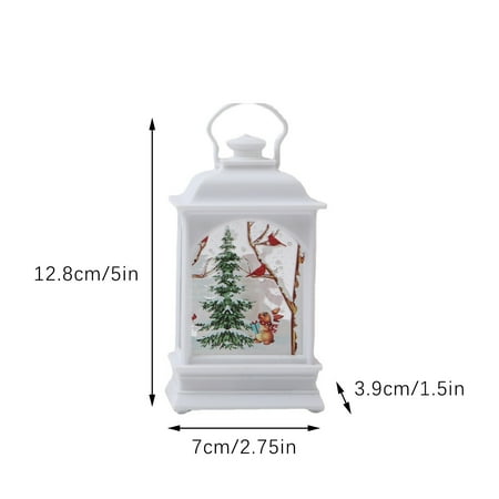 

Christmas Decorations Clearance RUZIYOOG New Christmas Wind Lights Decorations Imitation Led Lights Ornaments Church Holiday Home Decorations Night Lights Silver