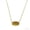 Dark Khaki Cloth Color, variant on Women's Oval Druzy Crystal Pendant Necklace, 14K Gold Plated Chain, Hypoallergenic Statement Jewelry for Everyday Wear