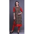thumbnail image 2 of Bimba Robes Tuniques Droites pour Femmes Kurta d'Été Imprimée, 2 of 6