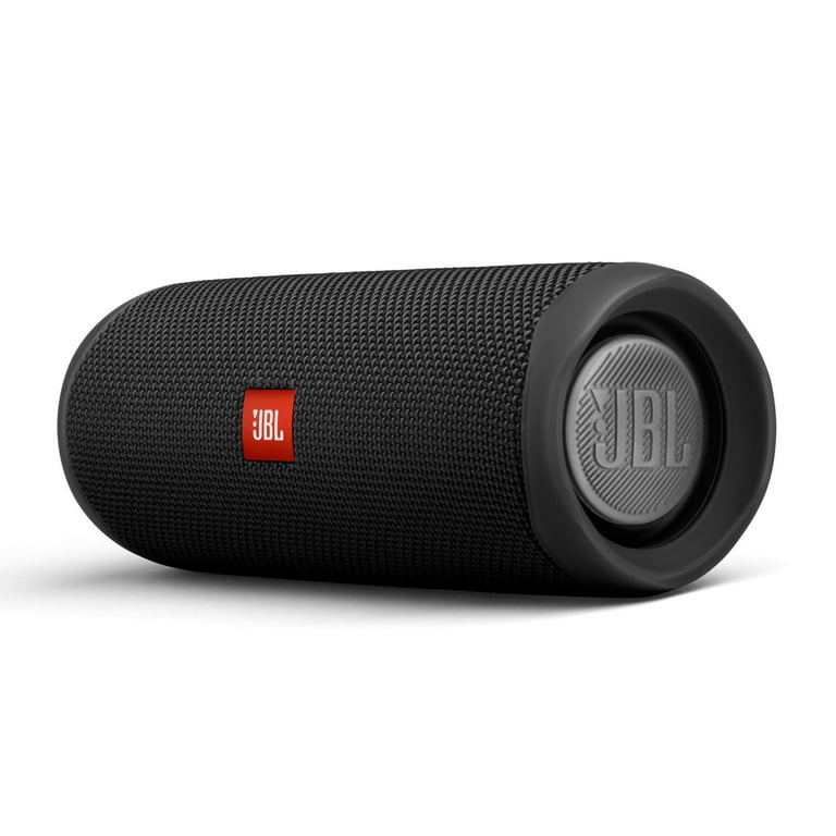 JBL Flip 5 Black Portable Bluetooth Speaker w/BT Adapter