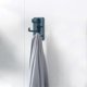 thumbnail image 3 of Wall Mount Towel Holder Four Claw Hook Office Use Blue Plastic Rotating Hanging 4Pcs, 3 of 5
