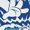Royal Blue, variant on Officially Licensed Icee Vintage Bear Surfing Women's T-shirt