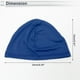 thumbnail image 3 of Gorra de ciclismo, tela absorbente de sudor, forro de casco transpirable, azul 24x15cm/9.45"x5.91" 1 pieza, 3 of 6