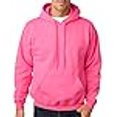 thumbnail image 3 of Gildan Heavy Blend Adult Hooded Sweatshirt, Sfty Pink, XXX-Large, 3 of 4