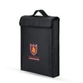 thumbnail image 3 of Double Sided Lightweight Waterproof Fire Resistant Pouch, Fireproof Bag, Money For Document LiPo Battery File, 3 of 8