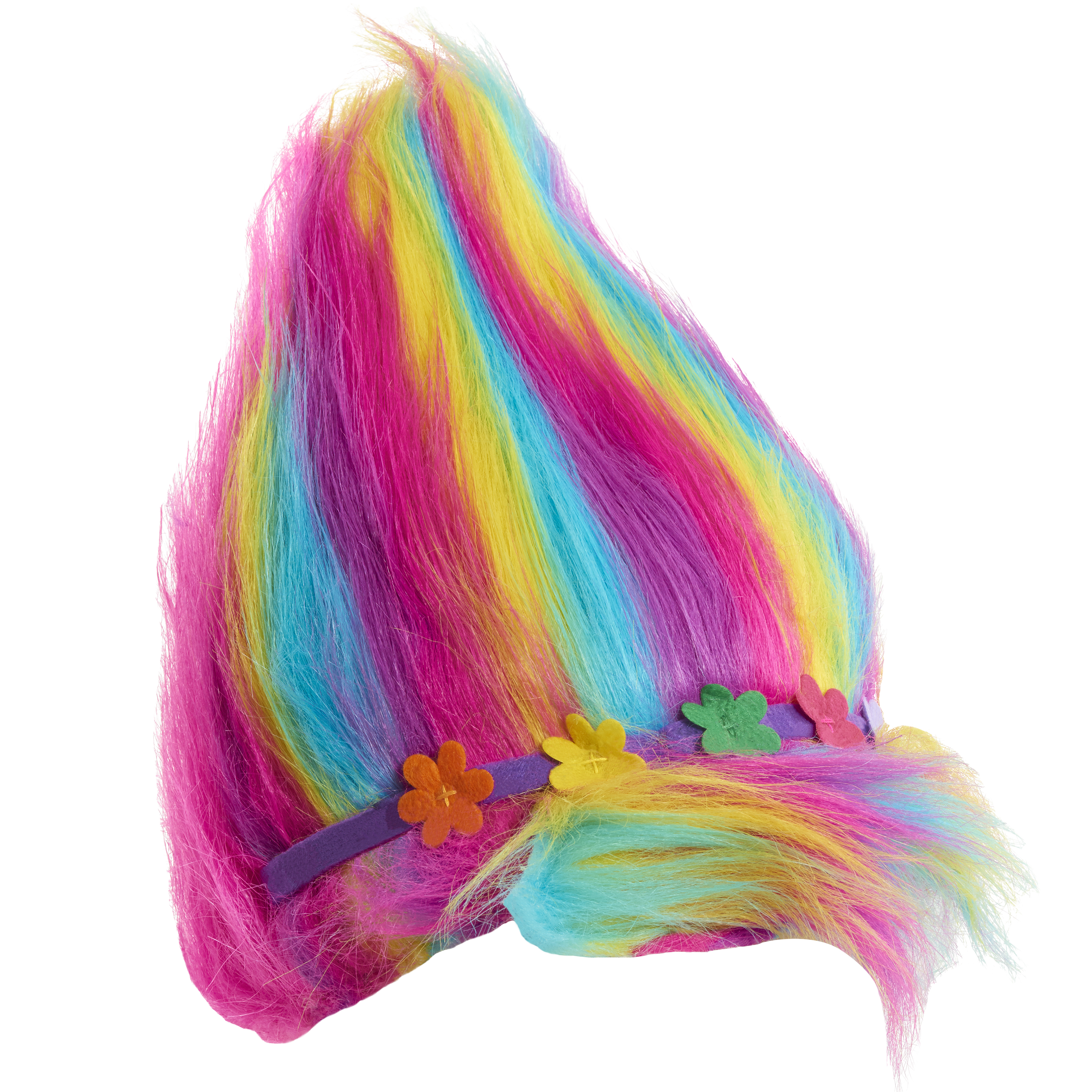 trolls rainbow hair