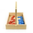 thumbnail image 5 of 4 in a Row Wooden Board Game Foldable Line Up 4 Classic Family Toy Educational Toy for Kids and Family, 5 of 8
