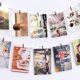 thumbnail image 4 of 100 pinzas de madera para papel fotográfico, pinzas para sujetar fotos, pinzas para colgar en la ropa, decoración para fiestas en el hogar (negras), 4 of 5