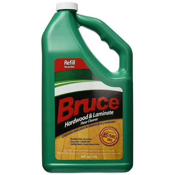 Bruce Hardwood and Laminate Floor Cleaner for All No-Wax Urethane Finished Floors Refill 64oz - Pack of 6