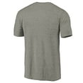 thumbnail image 2 of Men's Ash North Carolina Tar Heels Quad Tri-Blend T-Shirt, 2 of 2