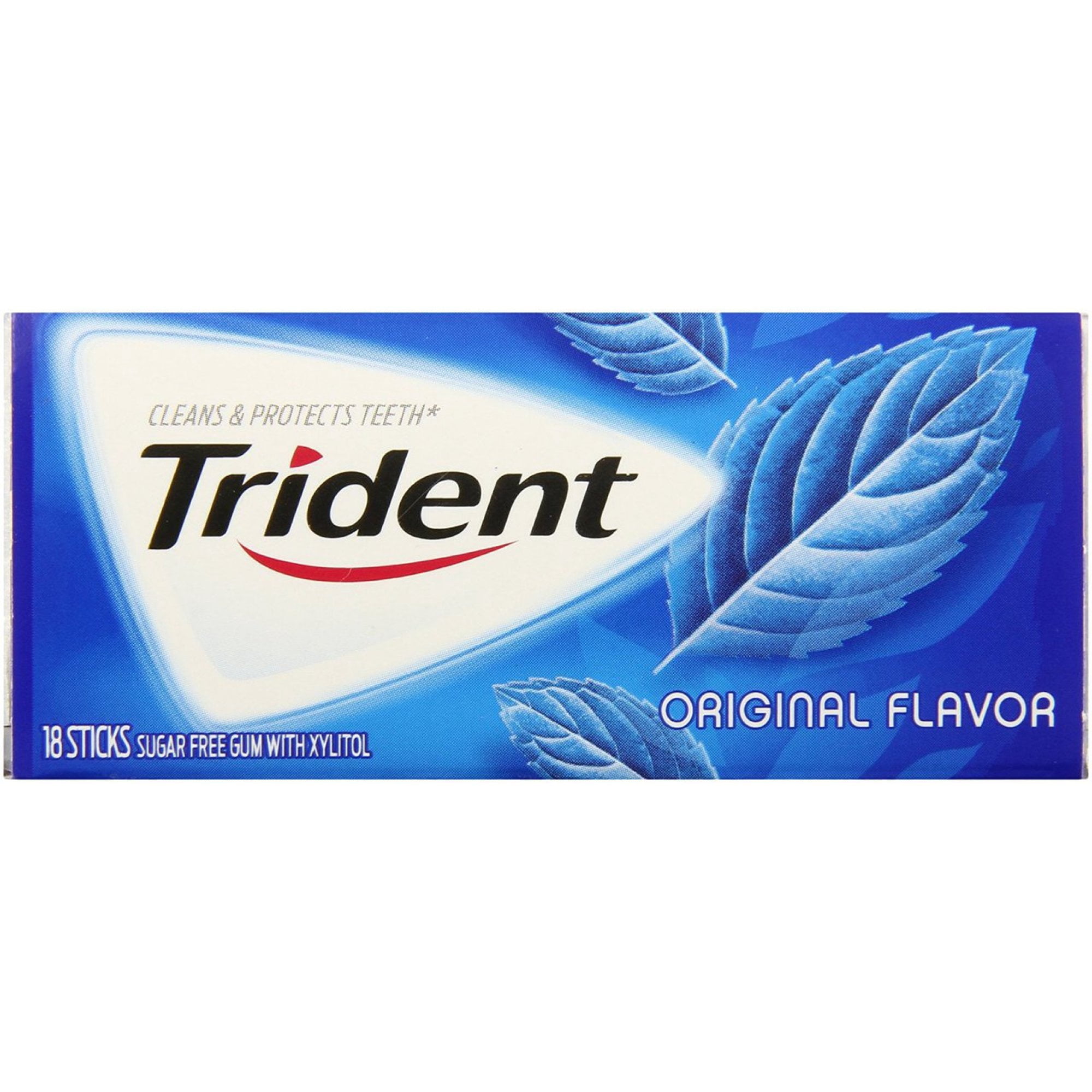 Trident Original Flavor Sugar-Free Gum (14 pc./pk., 15 pk.)