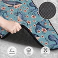 thumbnail image 3 of Lsque Tapis de Sol Imprimé Animaux sous-Marins et Fleurs 4 Pcs, Doublures en Caoutchouc Résistantes, Design Antidérapant, Protection Automobile Toutes Saisons, Véhicules, Voitures, Camions et SUV, 3 of 7