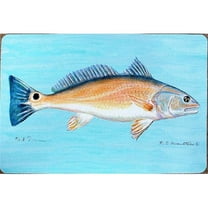 Betsy Drake DM012 Red Drum Door Mat 18''x26''