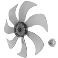 thumbnail image 3 of KAKOWELY Replacement Fan Blade Table Fan Accessory Fan Blade Fan Replacement Blade,13.39X"X13.39"X1.5", 3 of 5