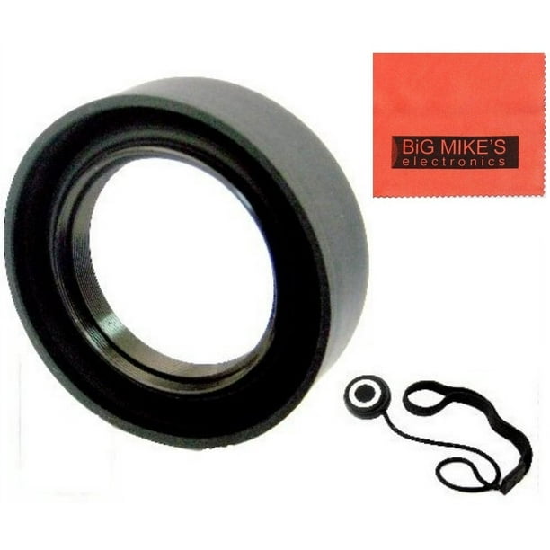 58mm Soft Rubber Lens Hood For Canon Digital EOS Rebel T5i, T4i, T3