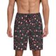 thumbnail image 1 of Balery Valentine'S Day Pantalones cortos de pijama de punto de algodón para hombre con cinturilla y bolsillos-X-Large, 1 of 6