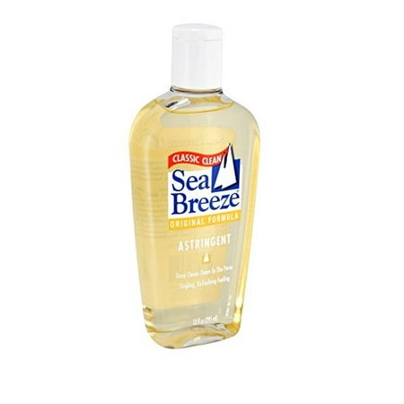 Sea Breeze Astringent Original Size: 10 Oz + Schick Slim Twin ST for Dry