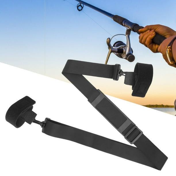 Fishing Rod Shoulder Belt, Fishing Rod Carry Strap Portable Lightweight  Adjustable EVA For Outdoor 