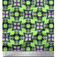 thumbnail image 1 of Soimoi Cotton Duck Fabric Check & Geometric Printed Fabric 1 Yard 56 Inch Wide, 1 of 5