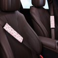 thumbnail image 3 of Chririnla Cow Print Pattern Car Seat Belt Pads Easy Install Thick Seat Belt Shoulder Pad, Quick Install Soft Compatible with SUV Auto Truck, 3 of 8