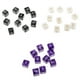 thumbnail image 1 of Paquete de 30 dados D6 de 6 caras para juegos de mesa familiares DND RPG TRPG MTG Negro Blanco Púrpura, 1 of 9
