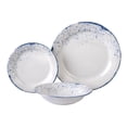 thumbnail image 1 of Vajilla De Porcelana Santa Anita De 18 Piezas Blue Dots Para 6 Personas, 1 of 6