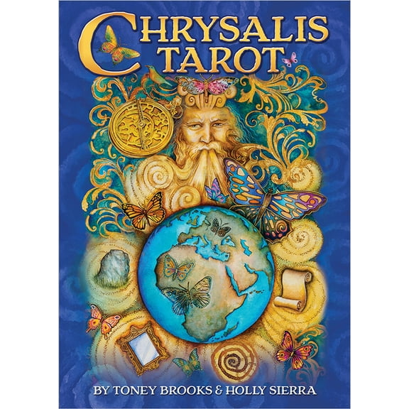 Chrysalis Tarot Deck & Book Set, (Paperback)