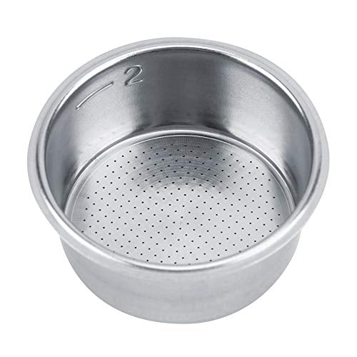 Stainless Steel Coffee Filter Reusable Basket Strainer W/Handle Accessories US 
