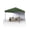 green, variant on Kojooin Pop Up Canopy Tent Outdoor Canopy Heavy Duty Commercial Instant Tent Shelter with 1 Removable Sidewall