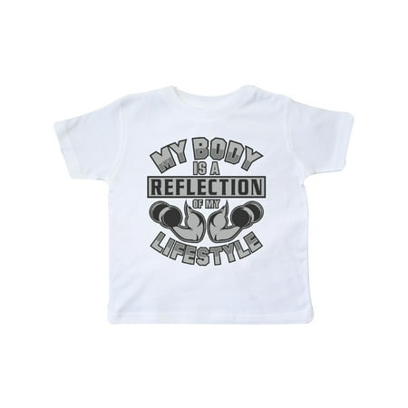 

Inktastic Workout Fitness Exercise Apparel Gift Toddler Boy or Toddler Girl T-Shirt