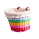 thumbnail image 3 of Cesta de bicicleta para niños Rainbow con correas, cesta ligera para guardar accesorios S con forro de tela, 3 of 9