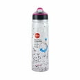 thumbnail image 2 of Copco 18 oz Double Wall Tritan Freezable Water Bottle with Crackle Gel - BPA-Free, Leak-Proof Flip-Top Lid, Easy Carry Loop - Keeps Drinks Cold Longer for Travel, Sports, Outdoor Use (White Glitter), 2 of 5
