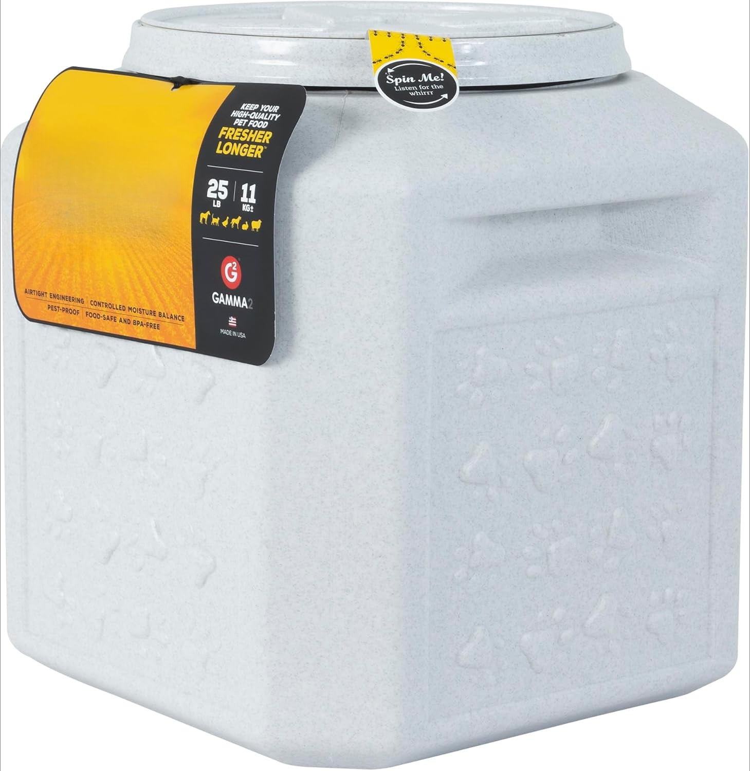 Gamma2 Vittles Vault Outback Stackable Plastic Dry Pet Food
