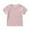 Pink, variant on Jalioing Infant Baby Basic T Shirt Short Sleeve Crew Neck Solid Color Tees Baby Boys Girls Summer Shirts Clothes