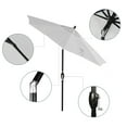 thumbnail image 2 of Pacific Trail Series Patio Market Umbrella in Pacifica with Aluminum Pole Aluminum Ribs Push Button Tilt Crank Lift, 2 of 5