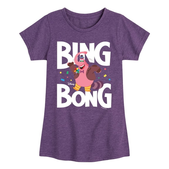 Inside Out - Bing Bong - Toddler And Youth Girls Short Sleeve Graphic T-Shirt