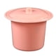 thumbnail image 1 of Orinal compacto, resistente a salpicaduras, portátil, duradero, para orinar, móvil Rosado, 1 of 8