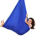 thumbnail image 3 of Hamaca de algodón para niños para autismo TDAH ADD Up Columpio elástico sensorial para niños, azul oscuro, 3 of 5