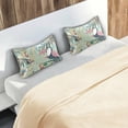 thumbnail image 7 of Tropics Parrot Satin Pillowcase for Hair and Skin Silk Pillowcase, Queen Size(20x30 inches) - Slip Cooling Satin Pillow Covers with Envelope Closure（527） Home Decor Gifts, 7 of 7