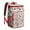 White Christmas Santa-1, variant on Travel Cooler Bag - White Christmas Star and Gift Pattern Camping Beer Cooler Backpack with Bottle Opener- Waterproof Insulated Picnic Backpacks - Cooler Bag for Beach