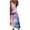 Multicolor, variant on SELONE Summer Dresses for Women Hawaiian Maxi Dresses Floral Sleeveless Cami Sundress V Neck Smock Dresses White XL