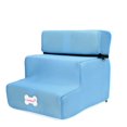thumbnail image 1 of Dosaele Pet Supplies 3 Step Dog Step Stairs Pet Ladder Cover Removable Comfortable Non Dog Ramp Staircases Suitable For Small Dogs, 1 of 7