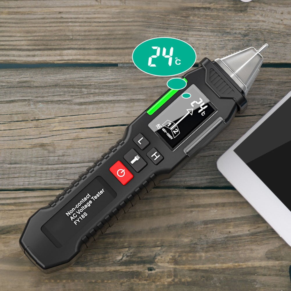 Clupup FY18S LCD Smart Test Pen NVC Induction Large Screen Test Pen Breakpoint Test Pen 190x40x29mm Tool Replacement Accessories