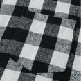 thumbnail image 3 of Yaoyar Plaid Button Down Casual Shirt for Men, Long Sleeve Relaxed Fit Top with Chest Pocket, Comfortable Daily Wear Long Sleeve Shirt, 3 of 7